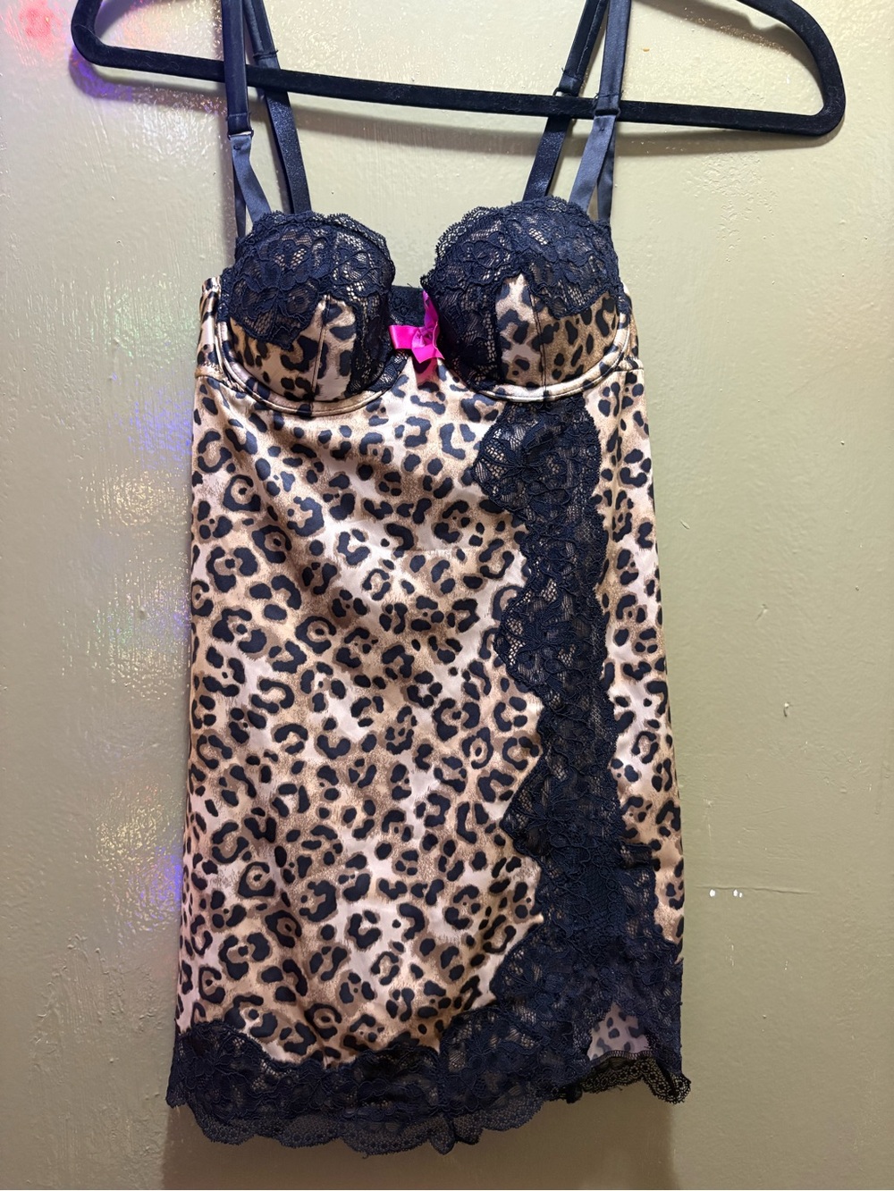 Leopard Lace Chemise
